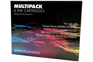 Canon Compatible PGI-525 / CLI-526 Multipack
