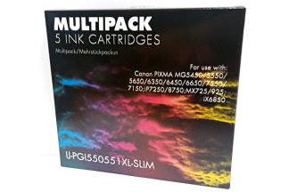 Canon Compatible PGI-550XL CLI-551XL Multipack